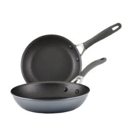 ScratchDefense Extreme Non-Stick Induction Frying Pan Twin Set - Small & Medium