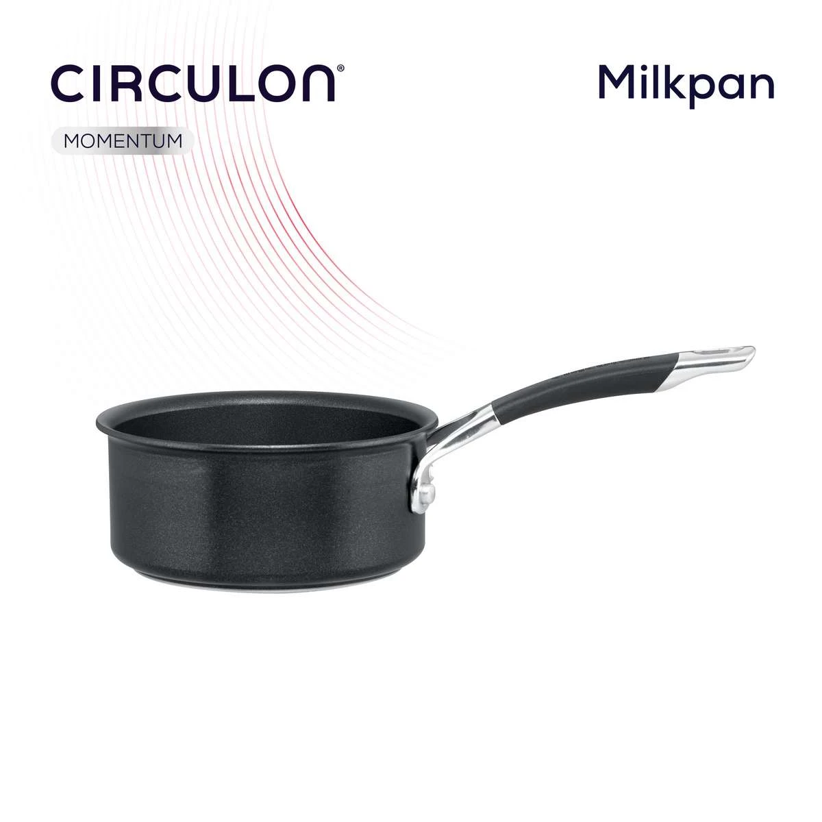Momentum Non-Stick Small Milkpan - 14cm 1 Momentum Non-Stick Small Milkpan - 14cm