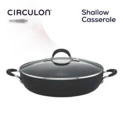 Momentum Anodized Family Casserole Dish & Lid - 30cm