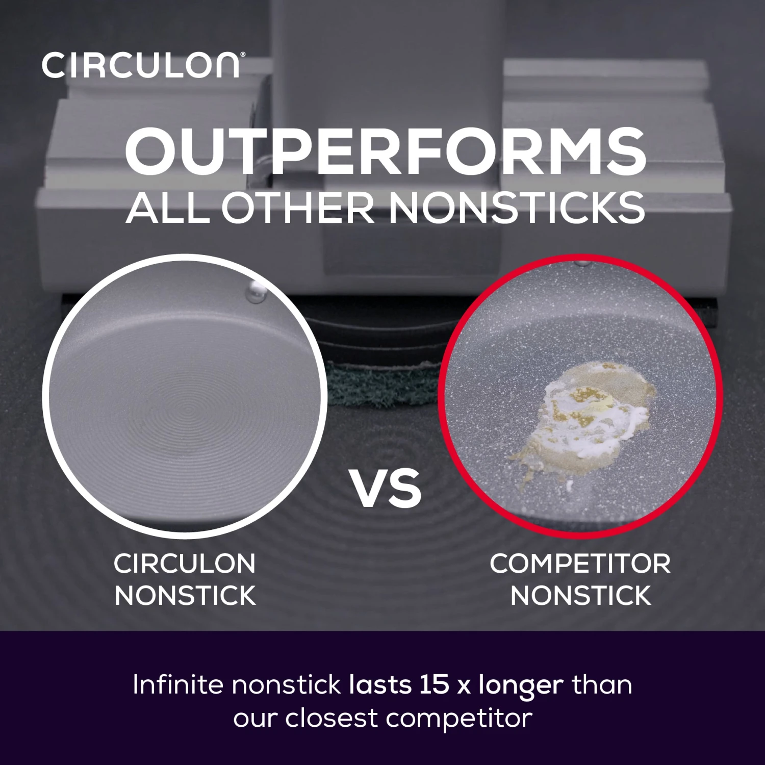 Infinite Non-Stick Induction Frying Pan Twin Set - Medium & Large 10 Infinite Non-Stick Induction Frying Pan Twin Set - Medium & Large - Image 10