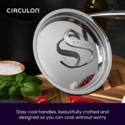 Style Non-Stick Wok & Stockpot Stirfry Set 15 Style Non-Stick Wok & Stockpot Stirfry Set -Circulon CIR Style Handles Alt 096891fd 3675 4531 a6c6 b79248881521