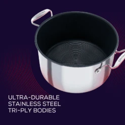 SteelShield™ Hybrid Non-Stick & Stainless Steel C-Series 7.6L Stockpot -Circulon CirculonCSeriesPDP3 39785101 1496 4d5a 8bd3 10b015da91a8