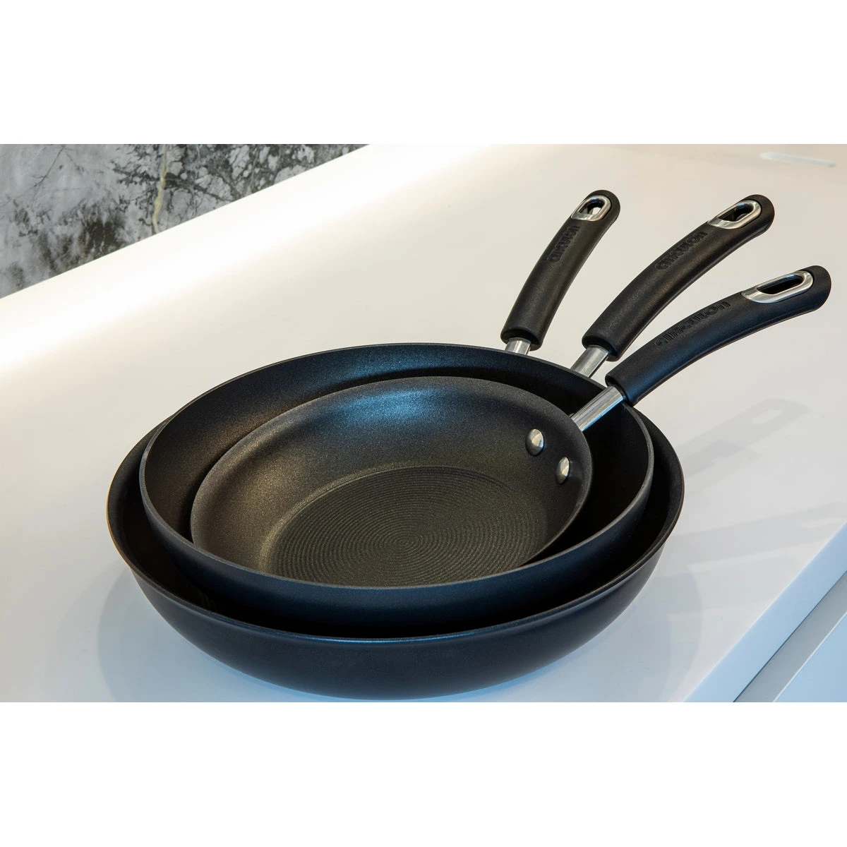 Total Anodized Non-Stick Induction Frying Pan - 3 Sizes 9 Total Anodized Non-Stick Induction Frying Pan - 3 Sizes - Image 9