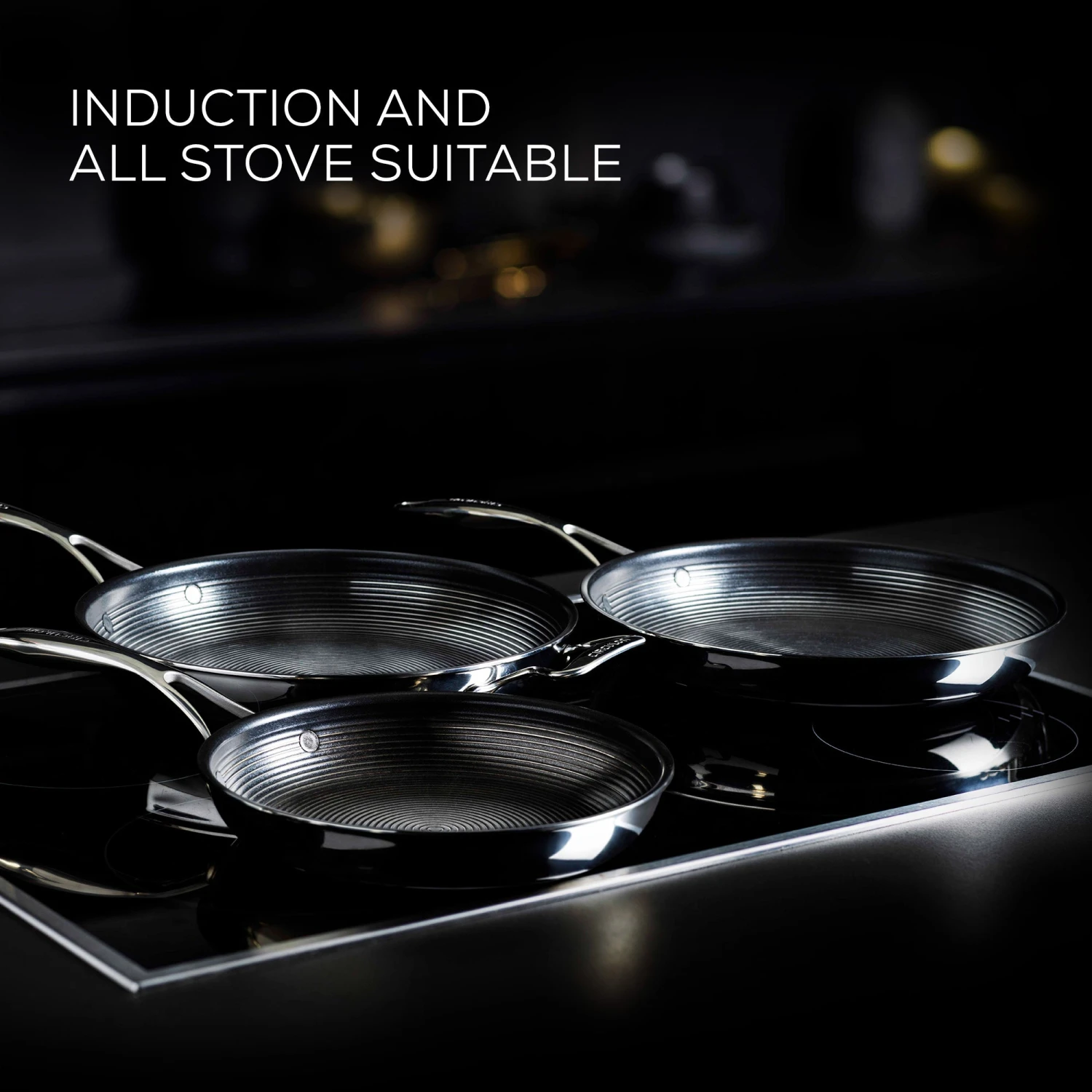 SteelShield™ Hybrid Non-Stick Induction Hob Frying Pan - 3 Sizes 9 SteelShield™ Hybrid Non-Stick Induction Hob Frying Pan - 3 Sizes - Image 9