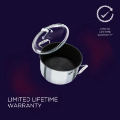 SteelShield™ Hybrid Non-Stick & Stainless Steel C-Series 7.6L Stockpot -Circulon Stockpot NEW C Series Lifetime Warranty PDP
