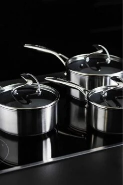 Circulon 3 Piece Steelshield C Series Saucepan Set