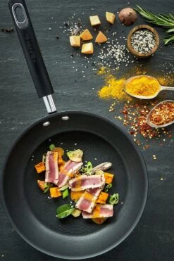 Total Hard Anodised 4 Piece Nonstick Pan Set, Induction Friendly -Circulon m5011275839474 black xl 2